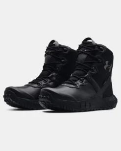 Herren UA Micro G® Valsetz Wasserdichte Tactical-Stiefel Aus Leder -Modegeschäft Für Sportbekleidung 3024266 001 PAIR