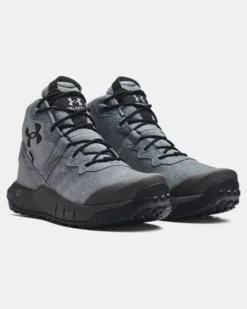 Herren UA Micro G® Valsetz Mid Wasserdichte Tactical-Stiefel Aus Leder -Modegeschäft Für Sportbekleidung 3024334 101 PAIR