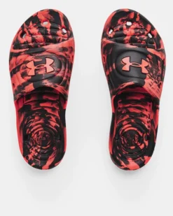 UA Locker Camo Slides Für Herren -Modegeschäft Für Sportbekleidung 3024449 001 TOE