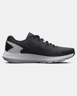 UA Charged Rogue 3 Laufschuhe Aus Strickstoff Für Herren -Modegeschäft Für Sportbekleidung 3026140 001 DETAIL5