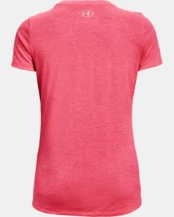 Damen UA Tech™ Twist T-Shirt -Modegeschäft Für Sportbekleidung PS1277206 653 HB