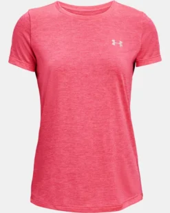 Damen UA Tech™ Twist T-Shirt -Modegeschäft Für Sportbekleidung PS1277206 653 HF