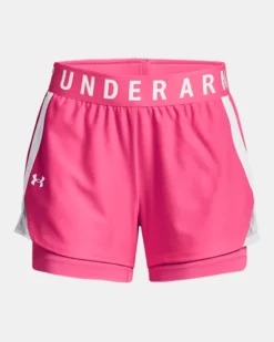 Damen UA Play Up 2-in-1-Shorts -Modegeschäft Für Sportbekleidung PS1351981 653 HF
