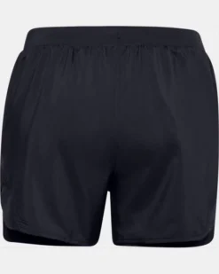 Damen UA Fly By 2.0 2-in-1-Shorts -Modegeschäft Für Sportbekleidung PS1356200 001 HB