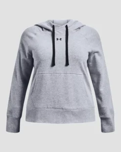 Damen UA Rival Fleece HB Hoodie -Modegeschäft Für Sportbekleidung PS1357032 035 HF