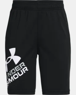 Jungen UA Prototype 2.0 Shorts Mit Logo