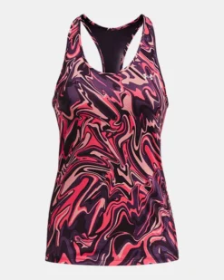 Damen HeatGear® Armour Racer Tanktop Mit Muster -Modegeschäft Für Sportbekleidung PS1365108 541 HF