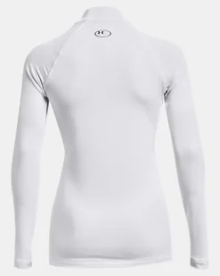 Damen HeatGear® Authentics Oberteil Mit Stehkragen -Modegeschäft Für Sportbekleidung PS1368702 100 HB