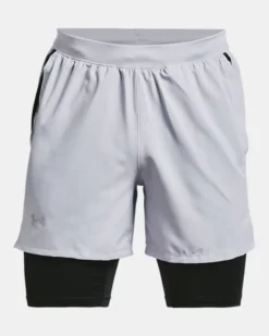 Herren UA Launch 2-in-1-Shorts (12,7 cm) -Modegeschäft Für Sportbekleidung PS1372631 011 HF