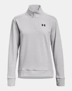 Armour Fleece® Hoodie Mit ¼ Zip Für Damen -Modegeschäft Für Sportbekleidung PS1373058 014 HF