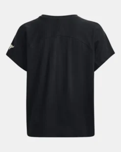 Project Rock Vintage Kurzarm-Oberteil Für Damen -Modegeschäft Für Sportbekleidung PS1373776 001 HB