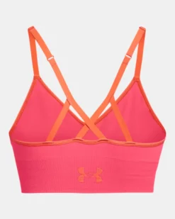 UA Seamless Low Longline Rib Sport-BH Für Damen -Modegeschäft Für Sportbekleidung PS1373870 683 HB
