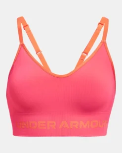 UA Seamless Low Longline Rib Sport-BH Für Damen -Modegeschäft Für Sportbekleidung PS1373870 683 HF