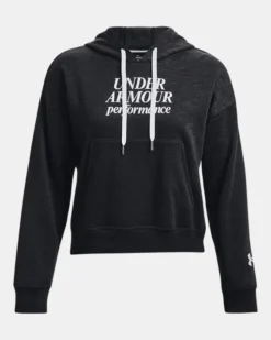 Damen UA Recovery Fleece Hoodie Mit Schriftzug 8 Damen UA Recovery Fleece Hoodie Mit Schriftzug -Modegeschäft Für Sportbekleidung PS1374107 001 HF