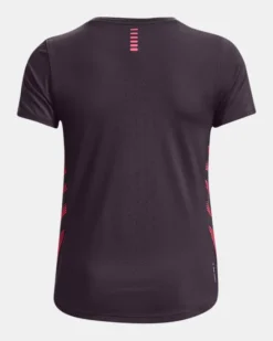UA Iso-Chill Laser T-Shirt Für Damen -Modegeschäft Für Sportbekleidung PS1376818 541 HB