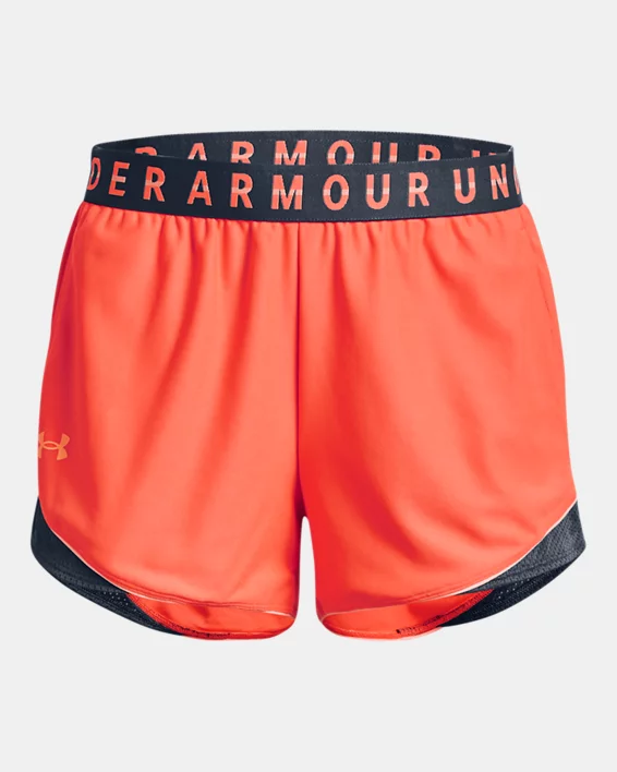 UA Play Up Shorts In Blockfarben Für Damen 5 UA Play Up Shorts In Blockfarben Für Damen – Bild 5