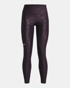 HeatGear® No-Slip Waistband Emboss Leggings Für Damen -Modegeschäft Für Sportbekleidung PS1377108 541 HF