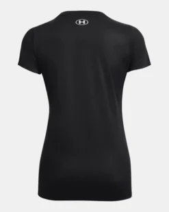 UA Tech™ Script Kurzarm-Oberteil Für Damen -Modegeschäft Für Sportbekleidung PS1377198 001 HB