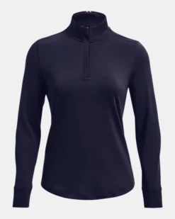 UA Playoff Mit ¼-Zip Für Damen -Modegeschäft Für Sportbekleidung PS1377332 410 HF