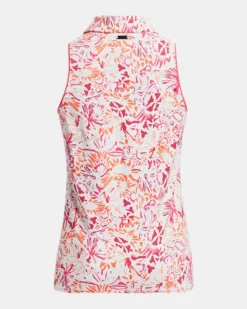 Damen UA Iso-Chill Ärmelloses Poloshirt 11 Damen UA Iso-Chill Ärmelloses Poloshirt -Modegeschäft Für Sportbekleidung PS1377334 101 HB