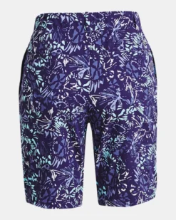 UA Links Shorts Mit Druck Für Damen -Modegeschäft Für Sportbekleidung PS1377340 468 HB