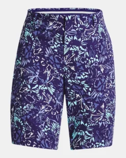 UA Links Shorts Mit Druck Für Damen -Modegeschäft Für Sportbekleidung PS1377340 468 HF