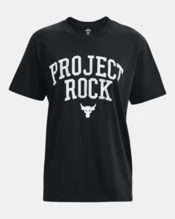 Project Rock Heavyweight Campus T-Shirt Für Damen -Modegeschäft Für Sportbekleidung PS1377449 001 HF