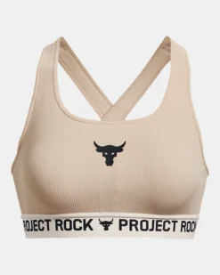 Project Rock Crossback Training Ground Sport-BH Für Damen -Modegeschäft Für Sportbekleidung PS1377462 832 HF