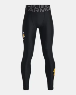 Project Rock HeatGear® Black Adam Leggings Für Jungen