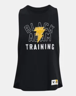 Project Rock Black Adam Tanktop Für Damen -Modegeschäft Für Sportbekleidung PS1377760 001 HF