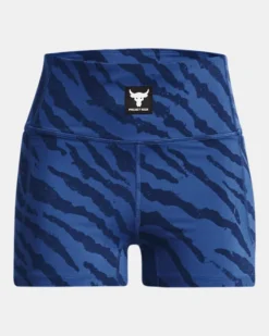 Project Rock Meridian Training Ground Shorts Mit Aufdruck Für Damen -Modegeschäft Für Sportbekleidung PS1377952 471 HF
