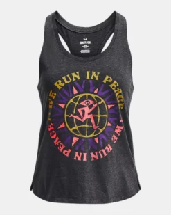 UA Run In Peace Tanktop Für Damen -Modegeschäft Für Sportbekleidung PS1377995 001 HF