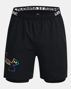 UA Vanish Woven 2-in-1 Pride Shorts Für Herren -Modegeschäft Für Sportbekleidung PS1378910 001 HF