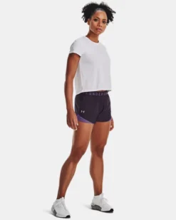 Damen UA Play Up Shorts 3.0 -Modegeschäft Für Sportbekleidung V5 1344552 541 FSF