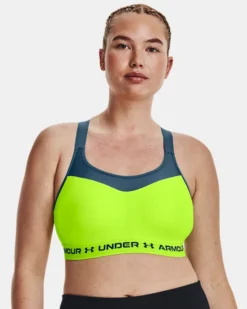 Damen Armour® High Crossback Sport-BH -Modegeschäft Für Sportbekleidung V5 1355109 369 FC 36DD