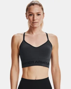 Damen UA Seamless Low Long Heather Sport-BH
