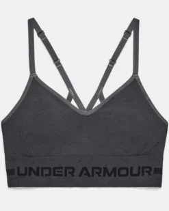 Damen UA Seamless Low Long Heather Sport-BH -Modegeschäft Für Sportbekleidung V5 1357232 012 LDF SL