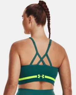 Damen UA Seamless Low Long Sport-BH -Modegeschäft Für Sportbekleidung V5 1357719 722 BC LG