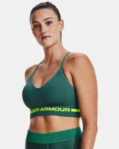Damen UA Seamless Low Long Sport-BH -Modegeschäft Für Sportbekleidung V5 1357719 722 FC MD