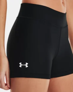HeatGear® Shorts Mit Mittelhohem Bund Für Damen -Modegeschäft Für Sportbekleidung V5 1360925 001 SIDEDET