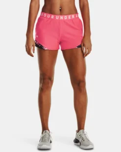 UA Play Up 3.0 Dreifarbige Shorts Für Damen