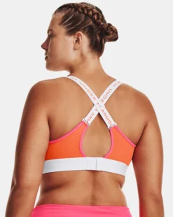 Damen UA Infinity Mid Run Sport-BH -Modegeschäft Für Sportbekleidung V5 1361032 100 BC XL