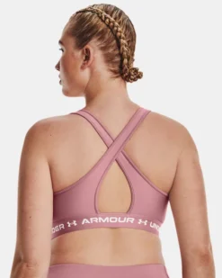 Project Rock Crossback Mid Sport-BH -Modegeschäft Für Sportbekleidung V5 1361034 697 BC XL