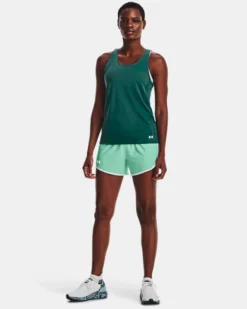 Damen UA Fly-By Tanktop -Modegeschäft Für Sportbekleidung V5 1361394 722 FSF