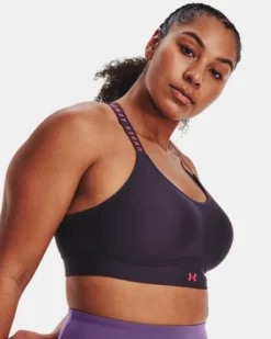 Damen UA Infinity Mid Covered Sport-BH -Modegeschäft Für Sportbekleidung V5 1363353 541 FC LG