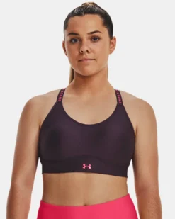 Damen UA Infinity Mid Covered Sport-BH -Modegeschäft Für Sportbekleidung V5 1363353 541 FC MD