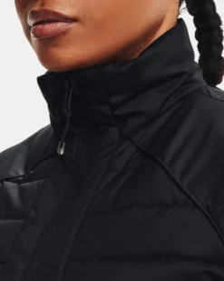 Damen UA Storm Insulate Jacke -Modegeschäft Für Sportbekleidung V5 1364909 001 COLLAR