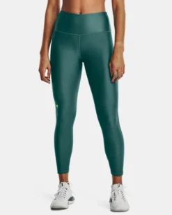 Damen HeatGear® Armour 7/8 Leggings Mit Hohem Bund