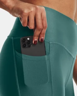 Damen HeatGear® Armour 7/8 Leggings Mit Hohem Bund -Modegeschäft Für Sportbekleidung V5 1365335 722 SIDEDET