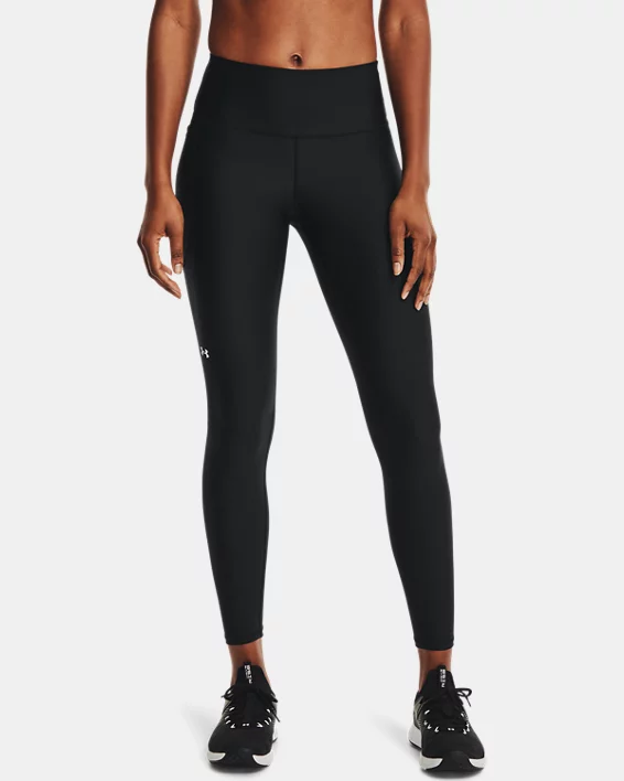 Damen HeatGear® No-Slip Waistband Full-Length-Leggings 1 Damen HeatGear® No-Slip Waistband Full-Length-Leggings